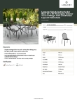 Lancaster Table & Seating 427SM3048B4S Specsheet