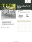 Lancaster Table & Seating 427SM3636G4S Specsheet Lancaster Table & Seating 427SM3636G4S Specsheet