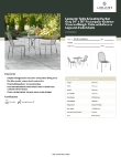 Lancaster Table & Seating 427SO2430G2S Specsheet