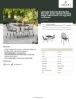 Lancaster Table & Seating 427SO3030B2A Specsheet