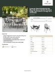 Lancaster Table & Seating 427SO3636B4A Specsheet Lancaster Table & Seating 427SO3636B4A Specsheet