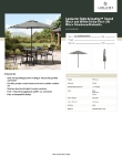 Lancaster Table & Seating 427UMARB09BW Specsheet