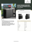 Lancaster Table & Seating 475DW86R3SHLFKT Specsheet Lancaster Table & Seating 475DW86R3SHLFKT Specsheet
