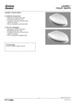 Laurel Toilet Seat Spec Sheet