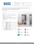 Lavex Janitorial 158HDRK8SKIT Specsheet