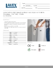Lavex Janitorial 158LAVHD20WH Specsheet