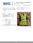 Lavex 160MBA22X25 Specsheet