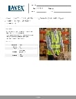 Lavex 160MHV2LG25 Specsheet
