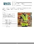 Lavex 160MSU2XL25 Specsheet