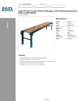Lavex Industrial 25019G18310USET Specsheet Lavex Industrial 25019G18310USET Specsheet