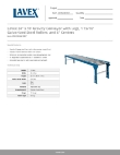 Lavex Industrial 25019G24610SET Specsheet