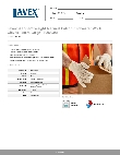 Lavex 2714032XL Specsheet