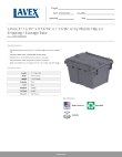 Lavex 47553104033GY Specsheet Lavex 47553104033GY Specsheet