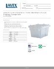 Lavex 47553107000CL Specsheet Lavex 47553107000CL Specsheet