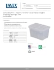 Lavex 47553204666CL Specsheet