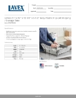 Lavex 4755877424GY Specsheet Lavex 4755877424GY Specsheet