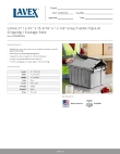Lavex 4755892955GY Specsheet