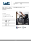 Lavex 4755899904BK Specsheet Lavex 4755899904BK Specsheet