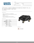 Lavex 475CRDOLLY Specsheet