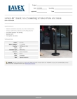 Lavex 475SP40BK Specsheet