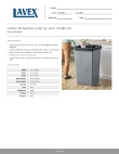 Lavex 475SQ50GY Specsheet Lavex 475SQ50GY Specsheet