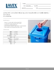 Lavex 475SQLD23BBL Specsheet