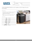 Lavex 475STC50BKKT Specsheet Lavex 475STC50BKKT Specsheet