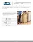 Lavex 475STCBG25KT Specsheet Lavex 475STCBG25KT Specsheet