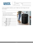 Lavex 475STCBK35KT Specsheet
