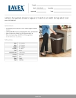 Lavex 475STCBN25KT Specsheet Lavex 475STCBN25KT Specsheet