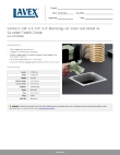 Lavex 475TCCSQ662 Specsheet Lavex 475TCCSQ662 Specsheet