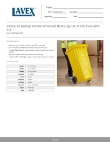 Lavex 475TCWHL32YL Specsheet