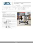 Lavex Industrial 475UCSM2FTBK Specsheet