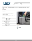 Lavex 475WC13GY Specsheet