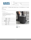 Lavex 475WC28BK Specsheet