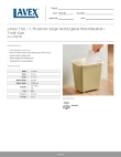 Lavex 475WC7BG Specsheet