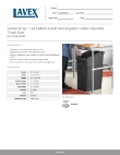 Lavex 475WHUC23BK Specsheet Lavex 475WHUC23BK Specsheet
