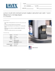 Lavex 475WWASSBK Specsheet Lavex 475WWASSBK Specsheet