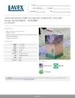 Lavex 485CTBKFT40 Specsheet