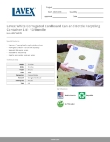 Lavex 485CTLWHTB Specsheet Lavex 485CTLWHTB Specsheet