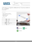 Lavex 485CTLWHTP Specsheet Lavex 485CTLWHTP Specsheet