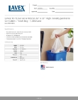 Lavex Janitorial 50224336CL Specsheet