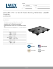 Lavex 600D48405BP Specsheet Lavex 600D48405BP Specsheet