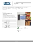 Lavex 605BZ80MAG Specsheet