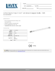 Lavex 605LED15WATT Specsheet