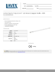 Lavex 605LED40WUVMAG Specsheet