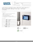 Lavex 605LEDGT30B Specsheet