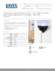 Lavex 605WS13B Specsheet