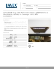 Lavex 605WS30WDGD Specsheet