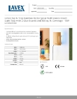 Lavex 605WSTM1BAM Specsheet Lavex 605WSTM1BAM Specsheet